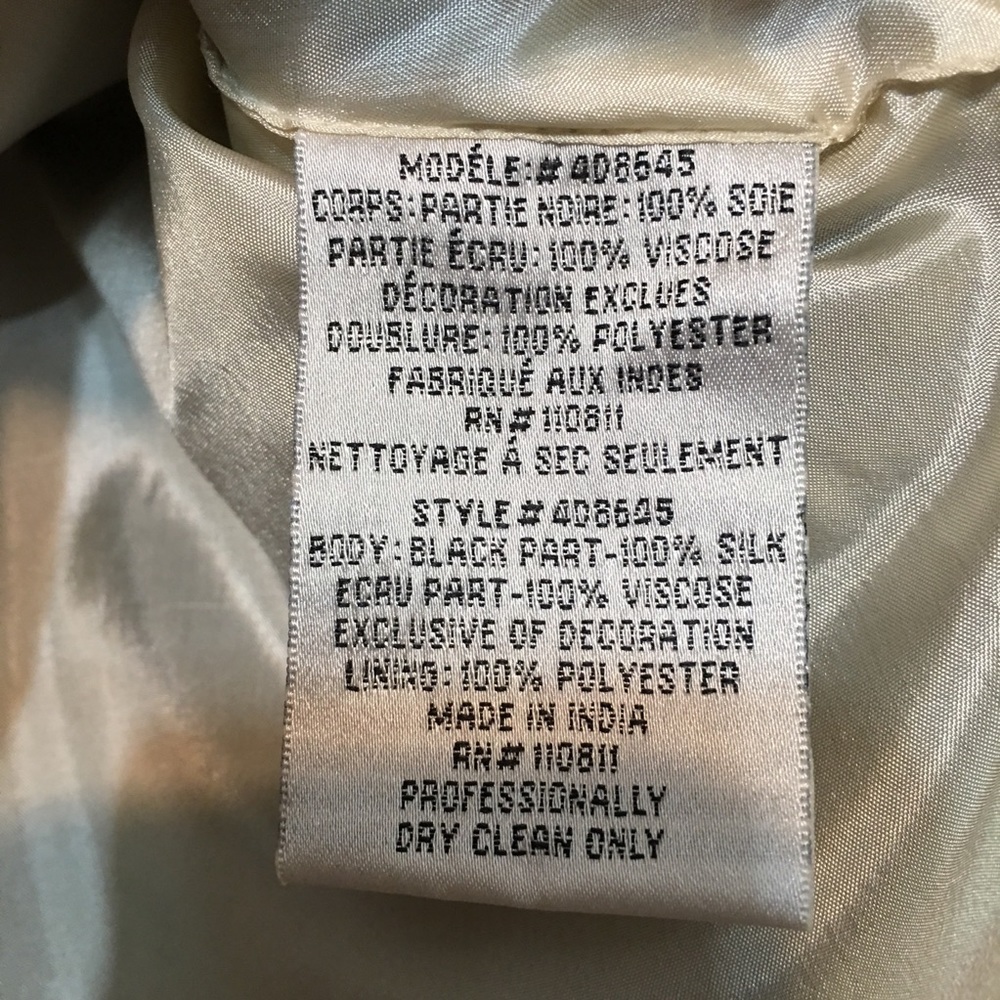 Yoana Baraschi Silk Dress - Size 4 - Picture 8 of 8